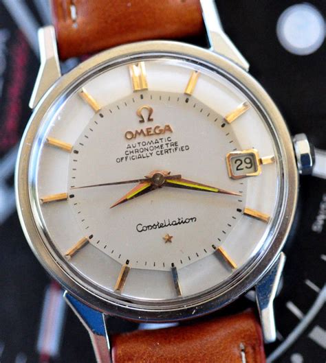 omega watch men's constellation|vintage omega constellation watches 1960s.